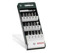 Bosch Accessories 2609255977 Jeu d'embouts 16 pièces vis à fente, cruciforme Phillips, vis Pozidriv, 6 pans intérieurs (TX)
