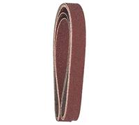 Bosch Accessories 2609256237 Bande abrasive pour Ponceuse Black + Decker Powerfile Grain 40 13 x 455 mm Bois 3 pièces