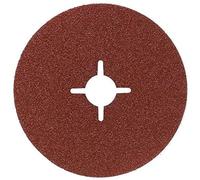 Bosch Accessories 2609256243 Disque abrasif X 5, pour Meuleuse d'angle Fixation à pince Grain 24 115 mm 8 mm Bois et métal