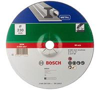 Bosch Accessories 2609256339 Meule à ébarber à moyeu déporté pour Métaux Diamètre 230 mm Diamètre d'alésage 22,23 Epaisseur 6 mm