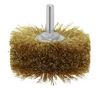 Bosch Accessories 2609256541 Brosse de cérusage pour Perceuse Fils ondulés laitonnés 8 x 80 mm
