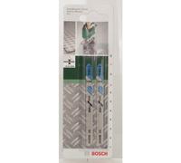 Bosch Accessories 2609256731 T 118 G Lame de scie sauteuse pour Tôles métalliques très minces Epaisseur 0,5-1,5 mm Longueur 91 mm