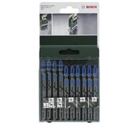 Bosch Accessories 2609256745 Lame pour Scie sauteuse 10 pièces Queue en T