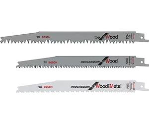 Bosch Accessories 2609256797 Lames scie sabre, Gris