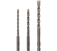 Bosch Accessories 2609256908 Set de 3 forets à béton SDS-Quick pour Perforateur UNEO Diamètre 5-6-8 mm Noir