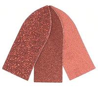 Set feuilles abrasives Delta avec bande auto-agrippante, non perforé Bosch Accessories 2609256A41 Grain 60, 120, 240 Cote