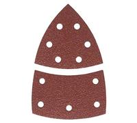 Bosch Accessories 2609256A62 Feuilles abrasives pour Ponceuses Multi - 102 x 62,93 Nombre de trous 11 Grain 60 Lot de 10 feuilles