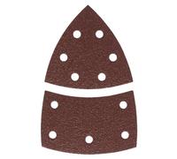 Bosch Accessories 2609256A63 Feuilles abrasives pour Ponceuses Multi 102 x 62,93 Nombre de trous 11 Grain Lot de 10 feuilles
