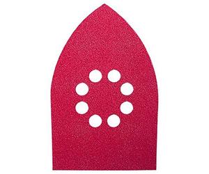 Bosch Accessories 2609256A77 Feuilles abrasives pour Ponceuses Multi 100 x 170 Nombre de trous 4 Grain 180 Lot de 5 feuilles