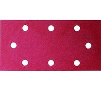 Papier abrasif pour ponceuse vibrante avec bande auto-agrippante, perforé Bosch Accessories 2609256A87 Grain 40 (L x l) 185 mm