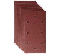 Bosch Papier abrasif pour ponceuse vibrante 2609256A89 bande auto-agrippante perforé Grain 80 185mm