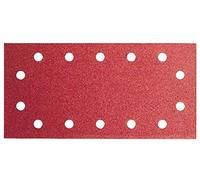 Bosch Accessories 2609256B29 Feuilles abrasives pour Ponceuses vibrantes 115 x 280 Nombre de trous 14 Grain 120 Lot de 10 feuilles