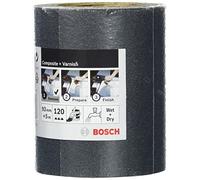 Bosch Accessories 2609256C08 Rouleau abrasif sic résistant à l'eau 93 mm x 5 m P120