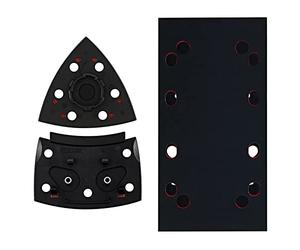 Bosch Accessories 2609256D20 Plateau de Ponçage Rectangulaire pour PSM 200 AES, 102x62/93 mm & 1x Plateau de ponçage (pour PSM 200 AES, UniversalSander, 93 x 185 mm, Accessoires Ponceuses Multi)