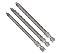 Bosch Embouts cruciformes 2607001757 PH1/PH2/PH3 extra-durs E 6.3 89 mm – 3 pièces