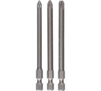 Embout 6 pans Bosch Accessories 2607001761 extra-dur Forme (embouts): E 6.3 3 pc(s)