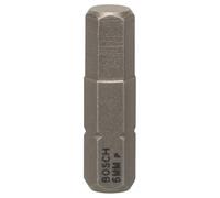 Bosch Accessories 3 Pièces Jeu de Embouts de Vissage Extra Dure pour Vis à Six Pans Creux, HEX6 Epaisseur, 25mm Longueur