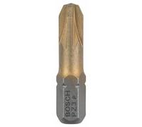 Bosch Accessories 3 Pièces Jeu de Embouts de Vissage Max Grip pour Vis Pozidriv, PZ3 Epaisseur, 25mm Longueur