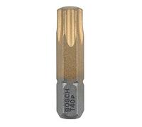 Bosch Accessories 3 Pièces Jeu de Embouts de Vissage Max Grip pour Vis Torx, T40 Epaisseur, 25mm Longueur