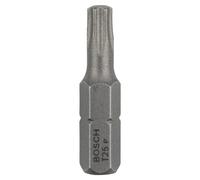Bosch Accessories 3 Pièces Jeu de Embouts de Vissage Qualité Extra-Dure pour Vis Torx, T25 Epaisseur, 25 mm Longueur Gris 2607001615