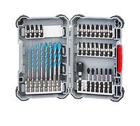 Bosch Forets Multi Construction Pick and Clic et coffret d'embouts pour tournevis Drill and Impact Control 35 pièces