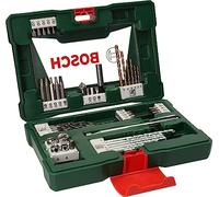Bosch Jeu de forets et d'embouts V-Line – 48 pièces titane, tige magnétique, bois/pierre/métal – Vert