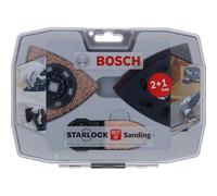 Bosch Jeu de lames plongeantes Best of Sanding 2608664133 Starlock 6 pièces