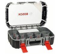 Bosch Accessories 6 pièces Scie-trépan HSS bimétal Set (pour divers matériaux, Ø 22-64 mm, Accessoire perforateurs)
