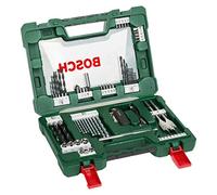 Bosch Accessories 68 pièces Jeu de forets et d'embouts en titane V-Line (pour le bois, la pierre et le métal, accessoires outils de perçage et de vissage) Vert