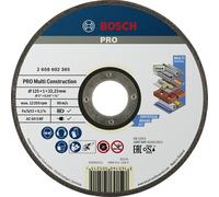 Bosch Accessories ACS 60 V BF 2608602385 Disque à tronçonner 125 mm métal, acier inoxydable, Métaux non ferreux, Pierre, Marbre