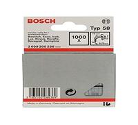 Agrafes à fil fin type 58, 13 x 0,75 x 10 mm, 1000 pièces Bosch 2609200236