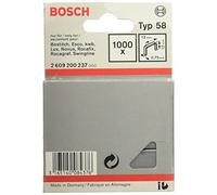 Agrafes à fil fin type 58, 13 x 0,75 x 12 mm, 1000 pièces Bosch 2609200237