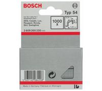 Bosch Accessories Agrafe à Fil Plat de Type 54, 12.9mm x 10mm, Lot de 1000