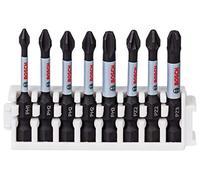 Bosch Accessories Assortiment de 8 embouts de vissage Impact Control de Bosch Professional (Pick and Click, accessoires pour visseuse à percussion)