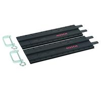 Bosch Accessories Bosch DIY 2x Rails de Guidage en Plastique avec Pinces-Étaux (pour PKS 55A/66A/66AF, 2x 350 mm, Accessoires Scies Circulaires)