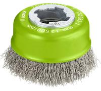 Bosch Accessories Brosse à dents X-LOCK Clean for inox, 75 mm, 0,3 mm, fil d'acier inoxydable ondulé 2608620728 1 pc(s)
