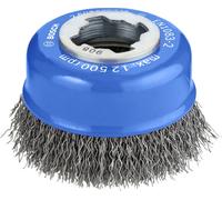 Bosch Accessories Brosse à dents X-LOCK Clean for Metal, 75 mm, 0,3 mm, fil d'acier ondulé 2608620
