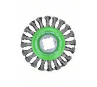 Bosch Accessories Brosse à disque Heavy for inox X-LOCK, avec poignée, inoxydable, 115 mm, 0,5 mm 2608620733 1 pc(s)