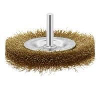 Brosse boisseau pour perceuses - fils ondulés, laitonnés, 75 mm Bosch 2609256519