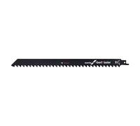 Bosch Accessories Coffret de 2 lames de scie sabre S 1241 HM Endurance for Aerated Concrete (pour le bloc de béton cellulaire, 300 x 22 x 1,5 mm, accessoires pour scie sabre)