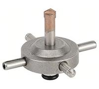 Croix de centrage pour couronnes de forage à sec et forets aléseurs, 62 mm