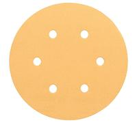Bosch Accessories Disque abrasif Ø 150mm - Grain 100 - 6 Trous - 50 pièces