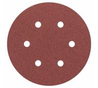 Bosch Accessories Disque Abrasif C430 pour Ponceuses Orbitales, 120 Grain, 150mm, Lot de 5, Gris
