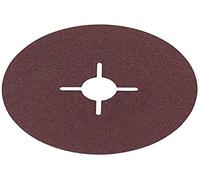 Bosch Accessories Disque abrasif en fibre (pour meuleuse d'angle de différents matériaux, Ø 125 mm, grain 100)
