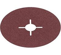 Bosch Accessories Disque abrasif en fibre (pour meuleuse d'angle de différents matériaux, Ø 125 mm, grain 60).