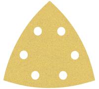 Bosch Accessories EXPERT C470 2608900826 Feuille abrasive Delta perforé Grain 100 (L x l) 93 mm x 93 mm 5 pc(s)