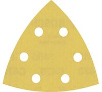 Bosch Accessories EXPERT C470 2608900831 Feuille abrasive Delta perforé Grain 400 (L x l) 93 mm x 93 mm 5 pc(s)