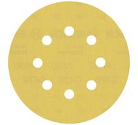 BOSCH Feuille abrasive EXPERT C470 a 8 trous, 125 mm, G 400, 50 pieces 2608900916