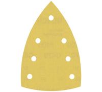 Bosch 10x Feuilles abrasives EXPERT C470 à 7 trous (pour Peinture sur bois, Bois dur, Ø 100x150 mm, Grain 400, Professional Accessoire Ponceuse Multi)