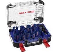 Bosch Accessories EXPERT Construction 2608900489 Jeu de scies-cloches 15 pièces 20 mm, 22 mm, 25 mm, 32 mm, 35 mm, 40 mm, 44 mm, 51 mm, 60 mm, 68 mm, 76 mm 15